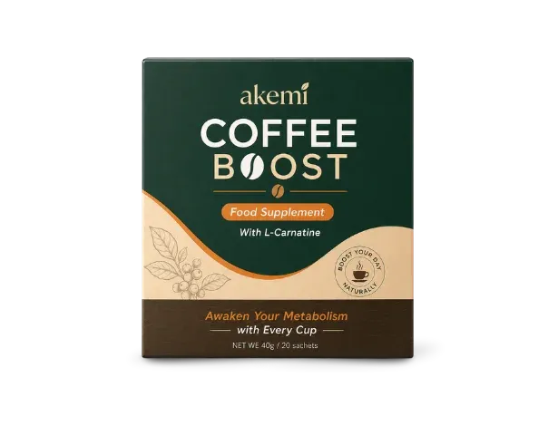 Akemi Coffee Boost box of sachets